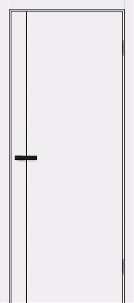 Межкомнатная дверь Браво-0.70 White Pro BR6313