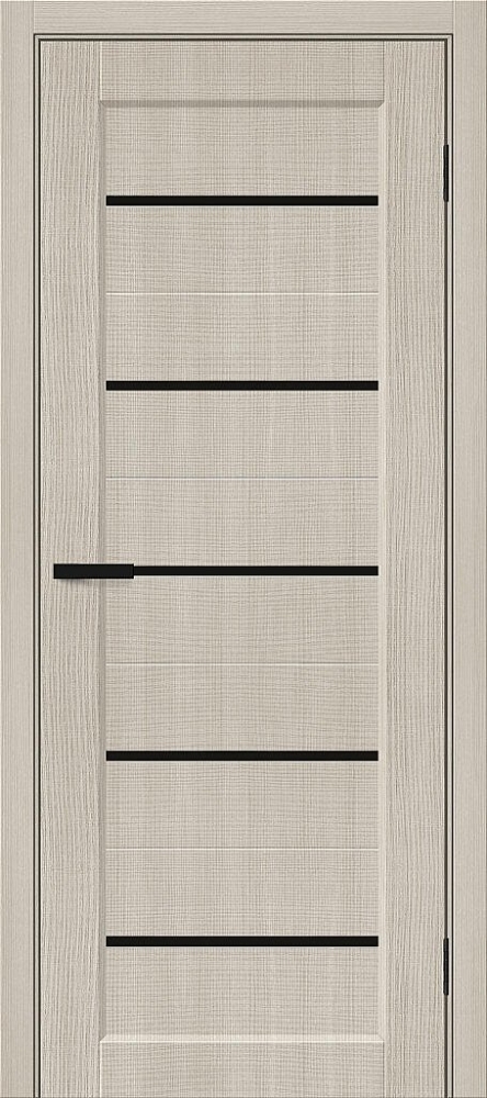 Межкомнатная дверь Мода-22 Black Shine Cream Melinga BR6399