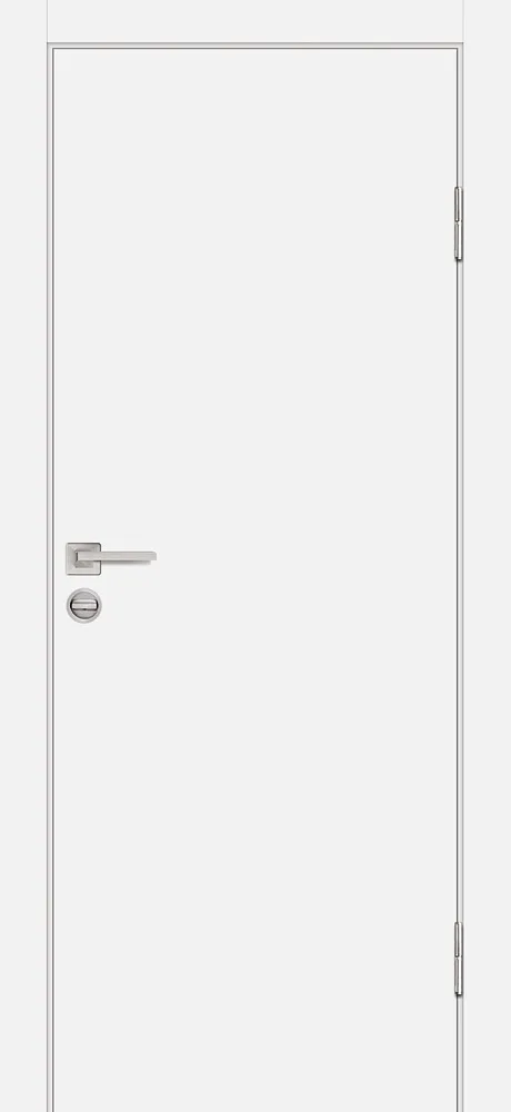 Межкомнатная дверь П-1 Белый матовый