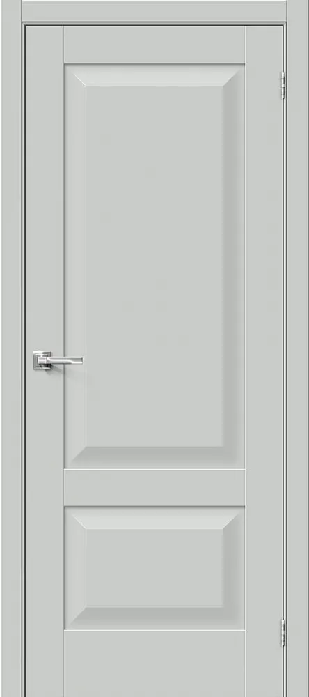 Межкомнатная дверь Прима-22 Grey Silk BR5785